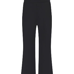 Kids flared leggings - Black, 3/4 Yrs