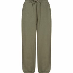 Kids sustainable fashion cuffed joggers - Khaki, 7/8 Yrs