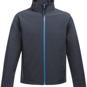 Ablaze printable softshell - Navy/French Blue, S