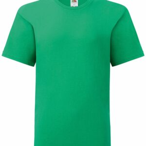 Kids iconic 150 T - Kelly Green, 3/4 Yrs