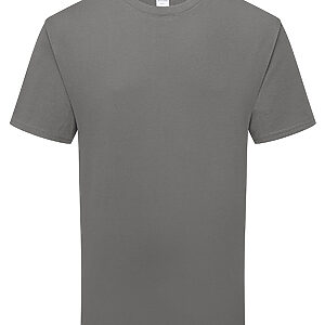 Pure cotton T - Light Graphite, S