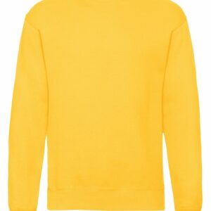 Classic 80/20 set-in sweatshirt - Sunflower, S