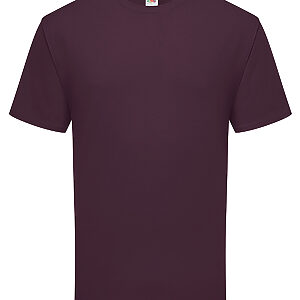 Iconic 195 ringspun premium T - Dark Plum, S