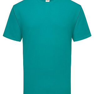 Iconic 195 ringspun premium T - Ocean Teal, S