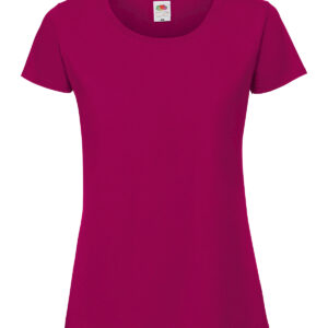 Women's Iconic 195 ringspun premium t-shirt - Cranberry, XS