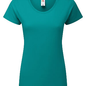 Women's Iconic 195 ringspun premium t-shirt - Ocean Teal, XS