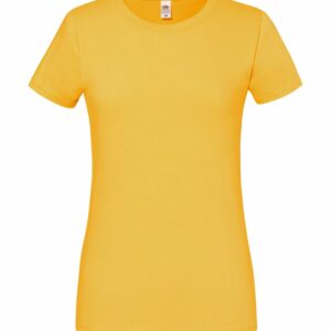 Women's Iconic 195 ringspun premium t-shirt - Sunflower, XS