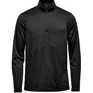 Milano 1/4-zip pullover - Black, S