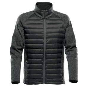 Narvik hybrid jacket - Black/Dolphin Heather, S