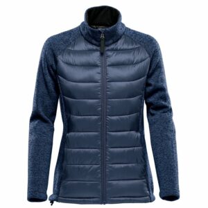 Women’s Narvik hybrid jacket - Indigo/Indigo Heather, S