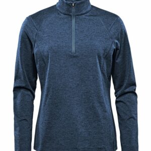 Women’s Treeline ¼-zip fleece - Dark Navy Heather, S