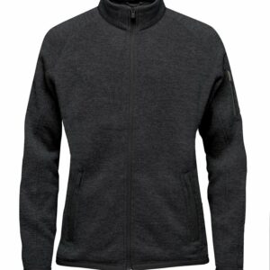 Women’s Avalante full-zip fleece jacket - Black Heather, S