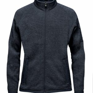Women’s Avalante full-zip fleece jacket - Navy Heather, S