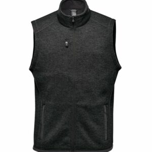 Avalante fleece vest - Black Heather, S