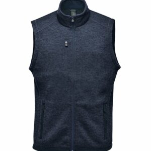 Avalante fleece vest - Navy Heather, S