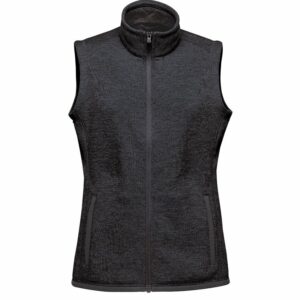 Women’s Avalante fleece vest - Black Heather, S
