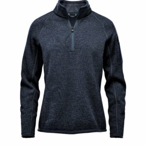 Women’s Avalante ¼-zip fleece - Navy Heather, S
