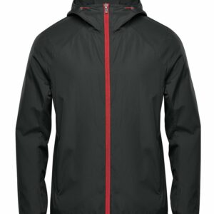 Pacifica lightweight jacket - Black/Red, S