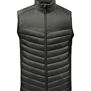Montserrat thermal vest - Granite/Black, S