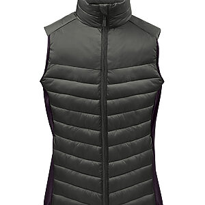 Women’s Montserrat thermal vest - Granite/Black, S
