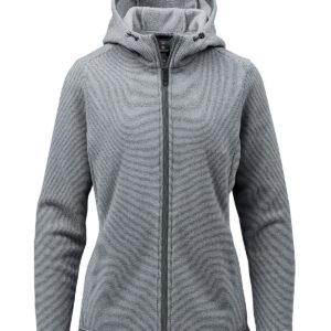 Women’s Medusa fleece hoodie - Zinc Stripe, S