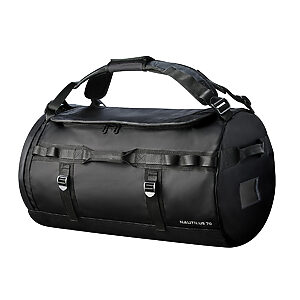 Nautilus waterproof 70 litre duffle - Black, One size