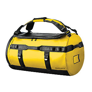 Nautilus waterproof 70 litre duffle - Yellow, One size