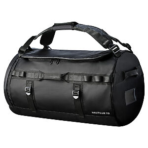 Nautilus waterproof 110 litre duffle - Black, One size