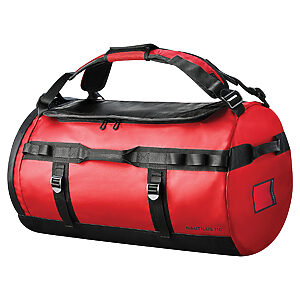 Nautilus waterproof 110 litre duffle - Bold Red, One size