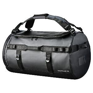 Nautilus waterproof 110 litre duffle - Graphite, One size