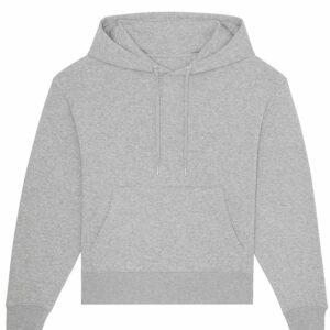 Slammer oversized brushed sweatshirt (STSU856) - Heather Grey, XXS