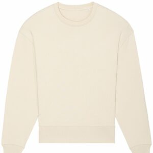 Radder oversized brushed crew neck (STSU857) - Natural Raw, XXS
