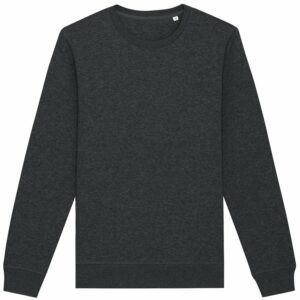 Roller unisex crew neck sweatshirt (STSU868) - Dark Heather Grey, XXS