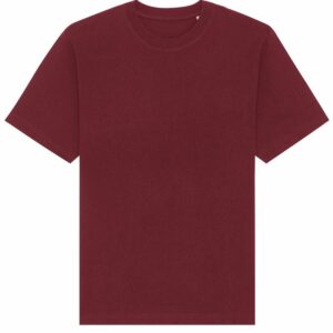 Freestyler relaxed heavy t-shirt (STTU788) - Burgundy, XXS
