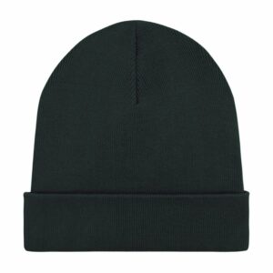 Rib beanie in unisex fit (STAU772) - Black, One size