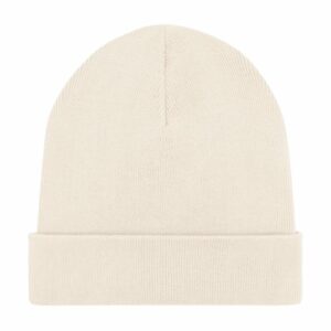 Rib beanie in unisex fit (STAU772) - Natural, One size