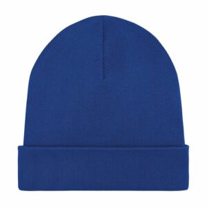 Rib beanie in unisex fit (STAU772) - Worker Blue, One size