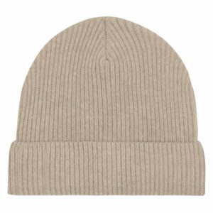 Fisherman beanie in unisex fit (STAU771) - Heather Sand, One size