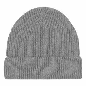Fisherman beanie in unisex fit (STAU771) - Mid Heather Grey, One size