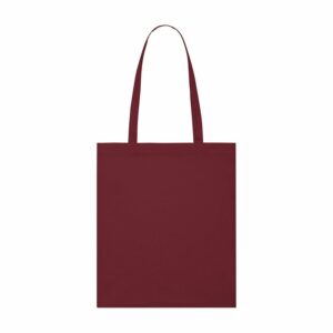 Light tote bag (STAU773) - Burgundy, One size