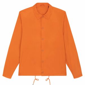 Coacher casual jacket (STJU833) - Flame Orange, XXS