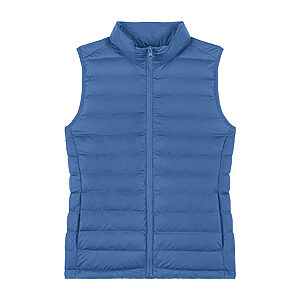Stella Climber versatile sleeveless jacket (STJW838) - Mindful Blue, XS