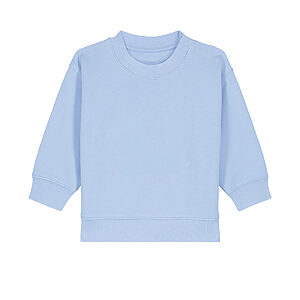 Baby Changer terry crew neck sweatshirt (STSB920) - Blue Soul, 6/12 Months