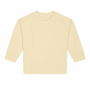 Baby Changer terry crew neck sweatshirt (STSB920) - Butter, 6/12 Months
