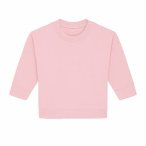 Baby Changer terry crew neck sweatshirt (STSB920) - Cotton Pink, 6/12 Months