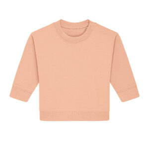 Baby Changer terry crew neck sweatshirt (STSB920) - Fraiche Peche, 6/12 Months