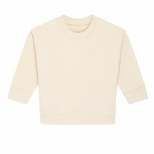 Baby Changer terry crew neck sweatshirt (STSB920) - Natural Raw, 6/12 Months