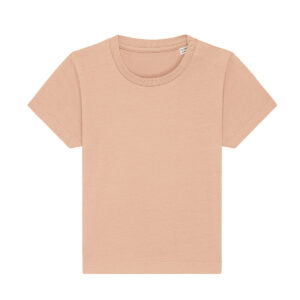 Baby Creator iconic babies' t-shirt (STTB918) - Fraiche Peche, 0/6 Months