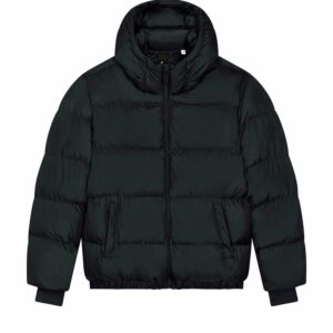 Unisex Puffer oversized jacket (STJU840) - Black, XXS