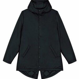 Unisex padded parka jacket (STJU841) - Black, XXS